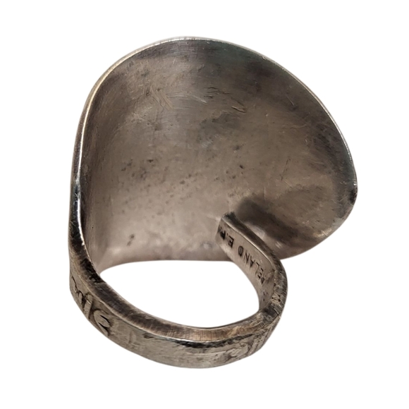 Vintage Sterling Spoon Ring – Handcrafted Heirloom Elegance - Picture 4 of 5